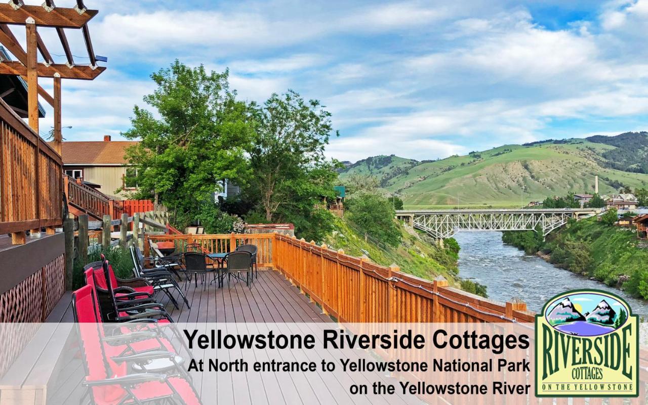 גרדינר Yellowstone Riverside Cottages מראה חיצוני תמונה